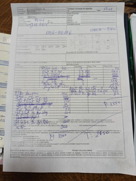 Ford Focus Mk2 1.6 Benzina