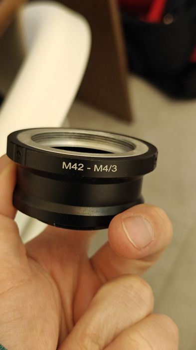 Adaptor obiectiv m42 - m4/3 mft