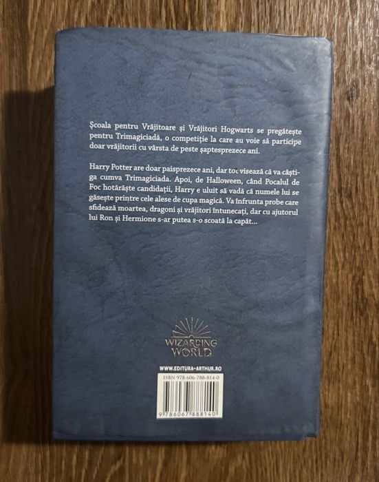 Carte Harry Potter și Pocalul De Foc - J.K. ROWLING