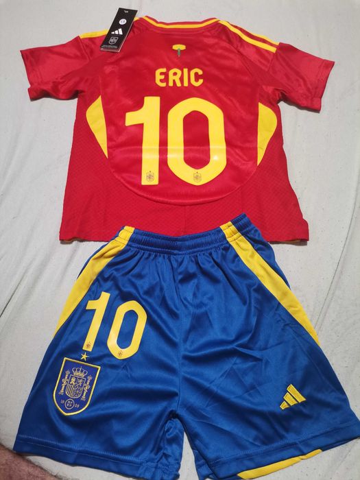 Echipament Spania și Real Madrid fotbal