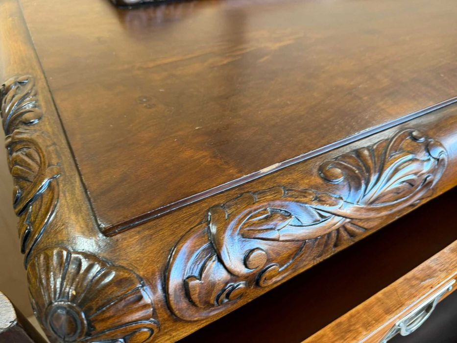 Servanta Vintage din Lemn Masiv Stil ArtDeco; Bufet; Comoda