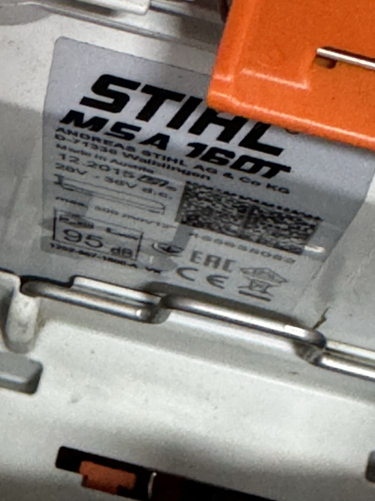 STIHL MSA 160 drujba