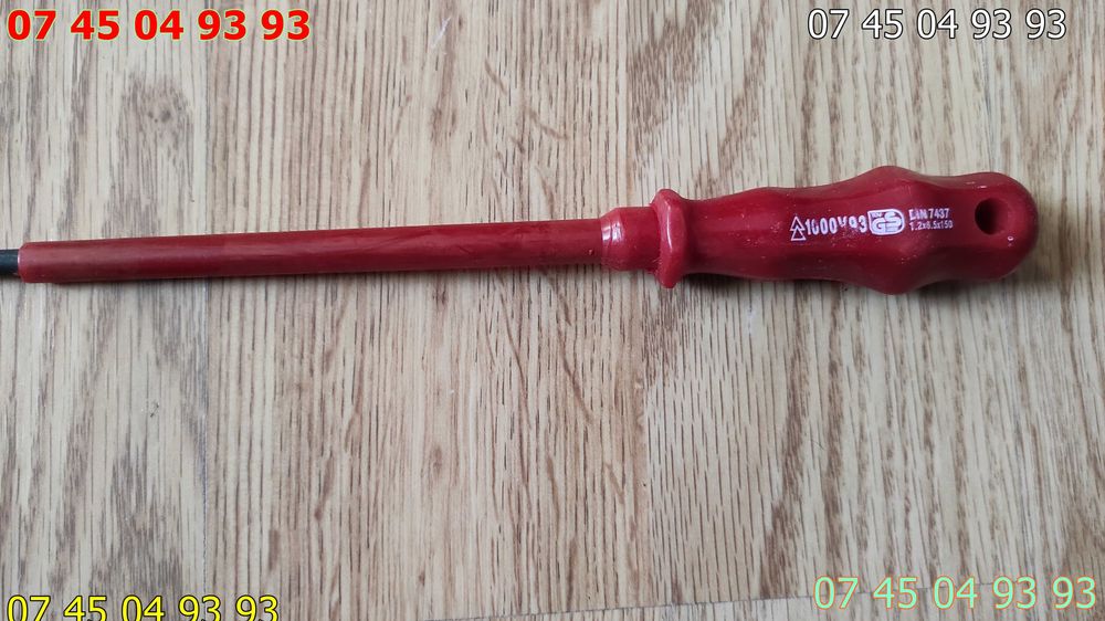 set de 6 surubelnite profesionale electrician protectie la 1000v