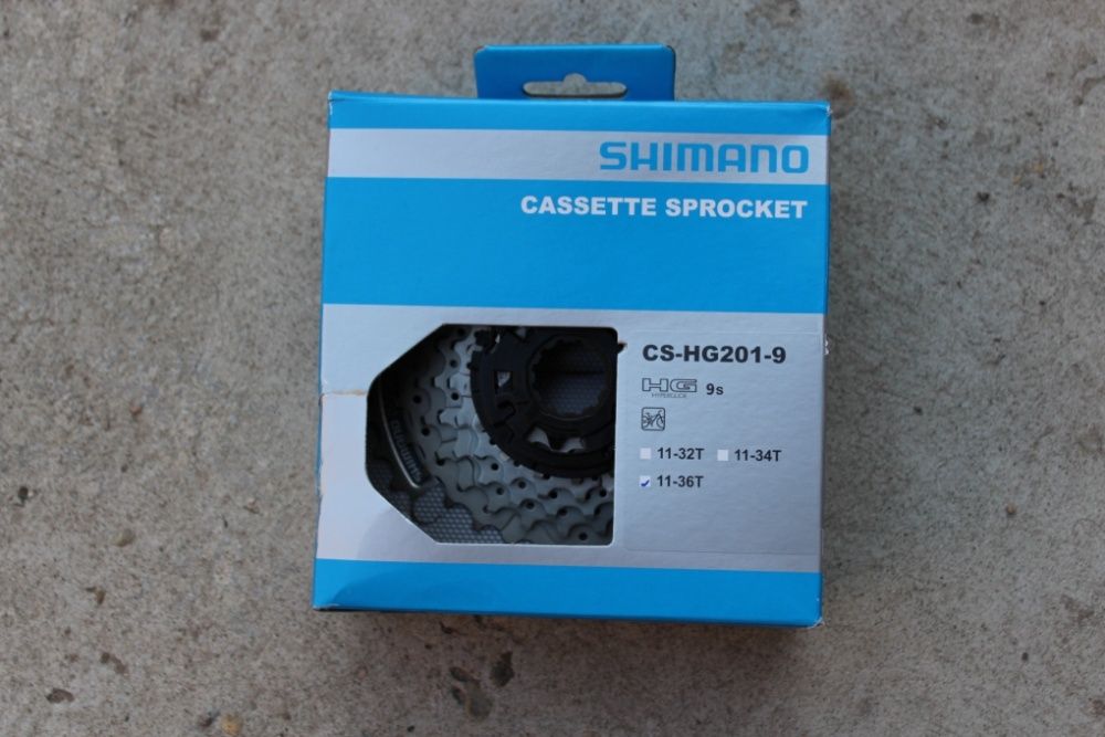 Shimano CS-HG201-9 9vit. 11-34T pinion caseta bicicleta