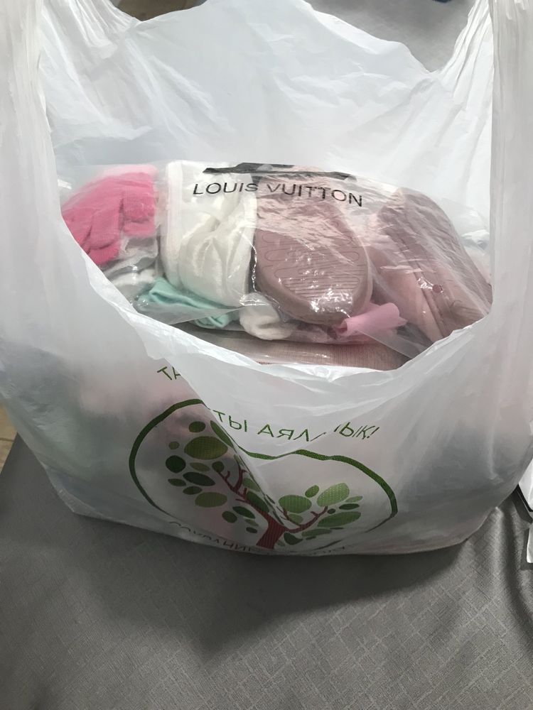 Пакет вещей для новорожденных и девочке