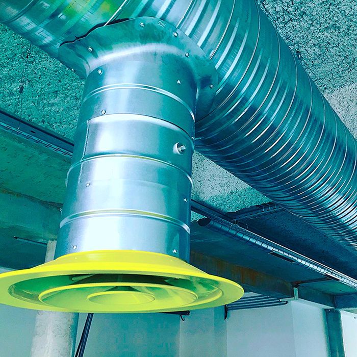 УСТАНОВКА вентиляции и вытяжки