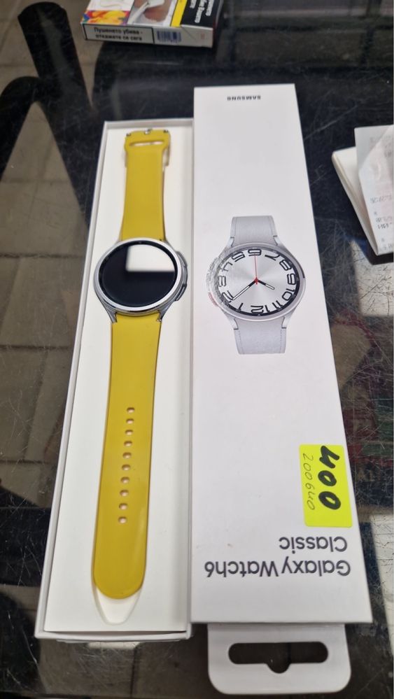 Като нов samsung galaxy watch6 classic 47 mm