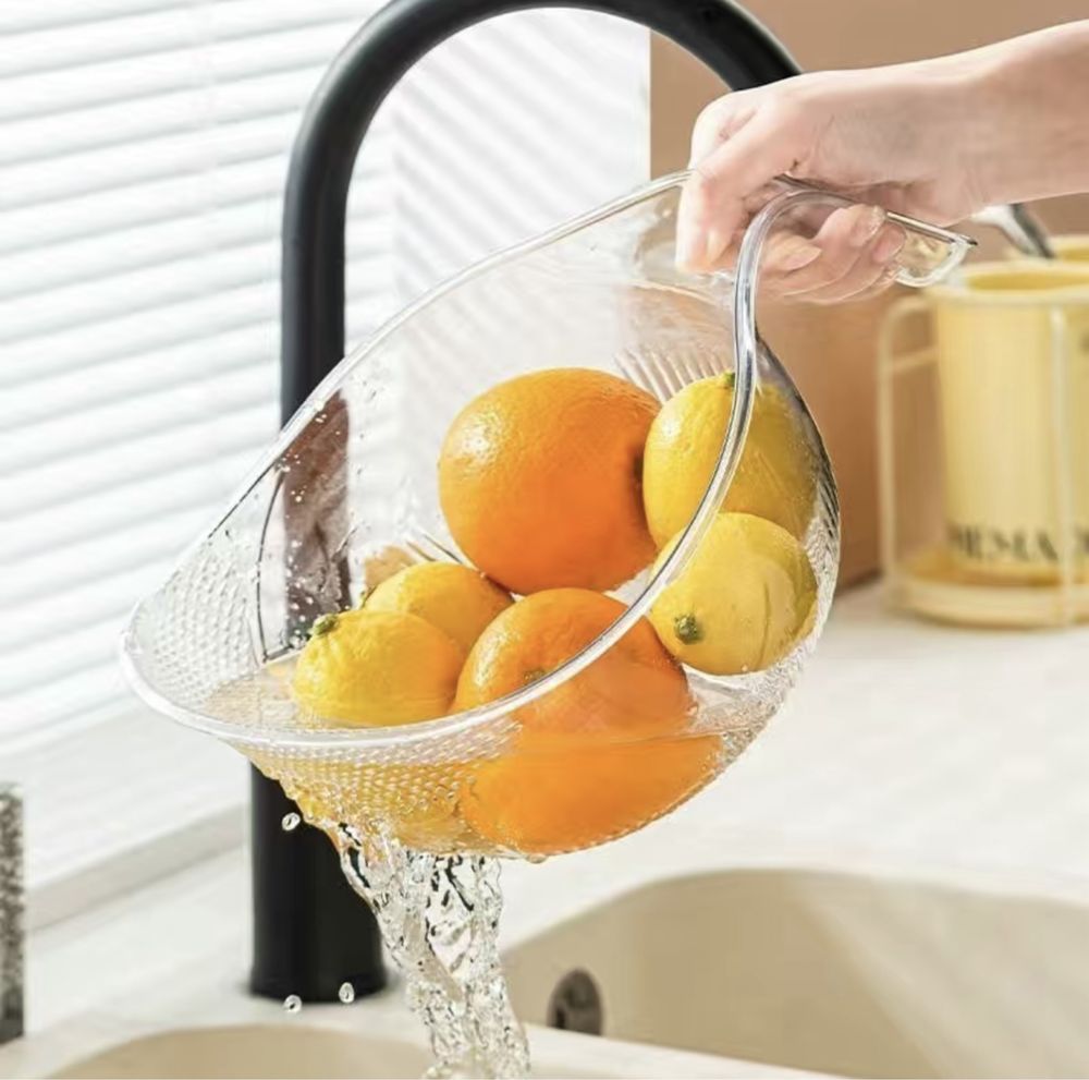 Эргоничная посуда для мытья; риса, фруктов и овощей