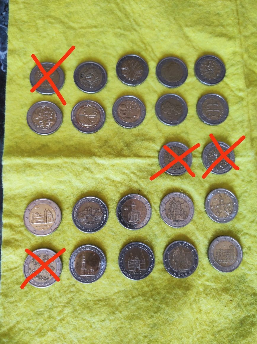 Редки, ценни евро монети.