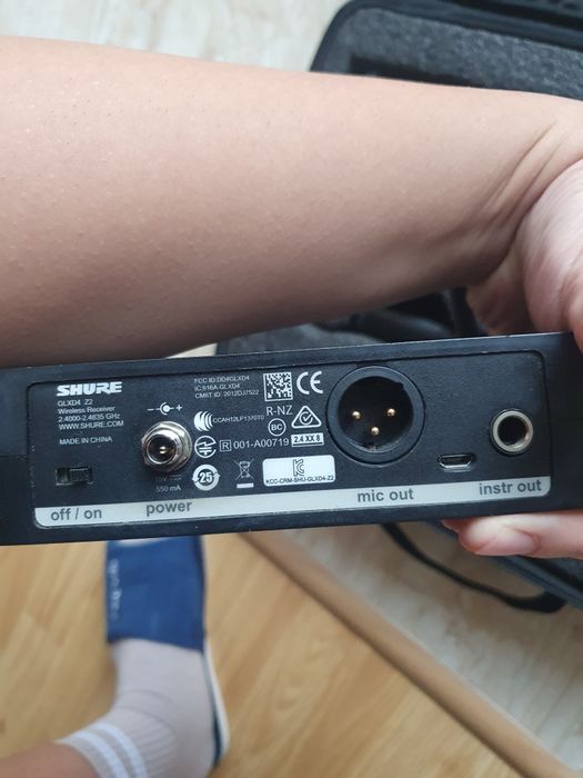 Microfon Shure GLX-D functional