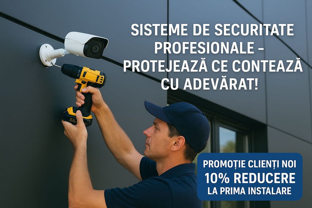 Camere Video/Alarme/Securitate Totală pentru Casa și Afacerea Ta