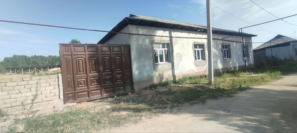 12 sotix 2 xonasi tayyor 6 xonali shinam uy gaz svet ichimlik suvi bor
