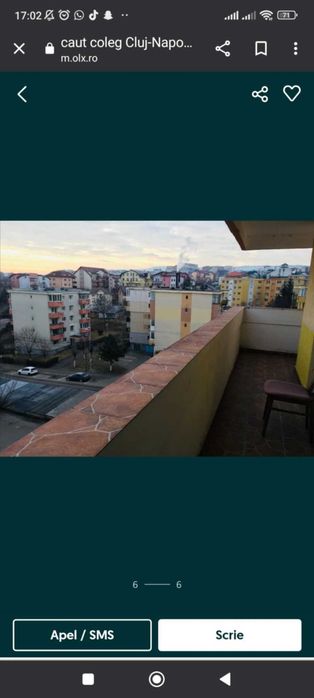 De inchiriat o camera in apartament doua camere