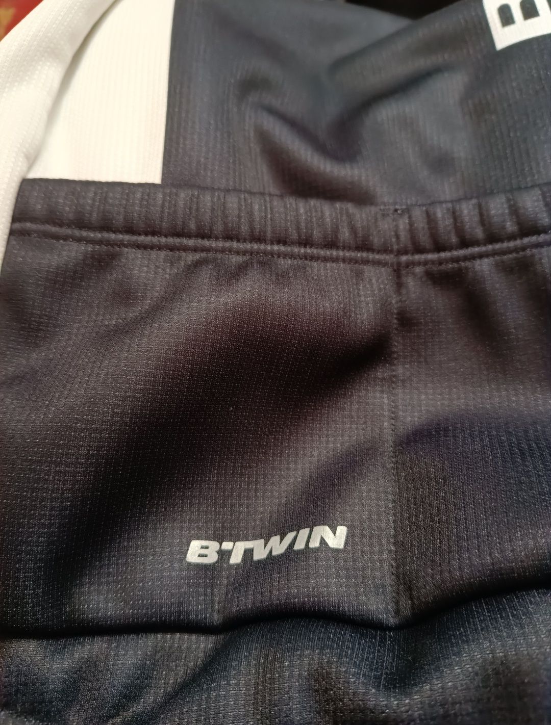 Bluza ciclism B-TWIN copii 14 ani/152-162 cm