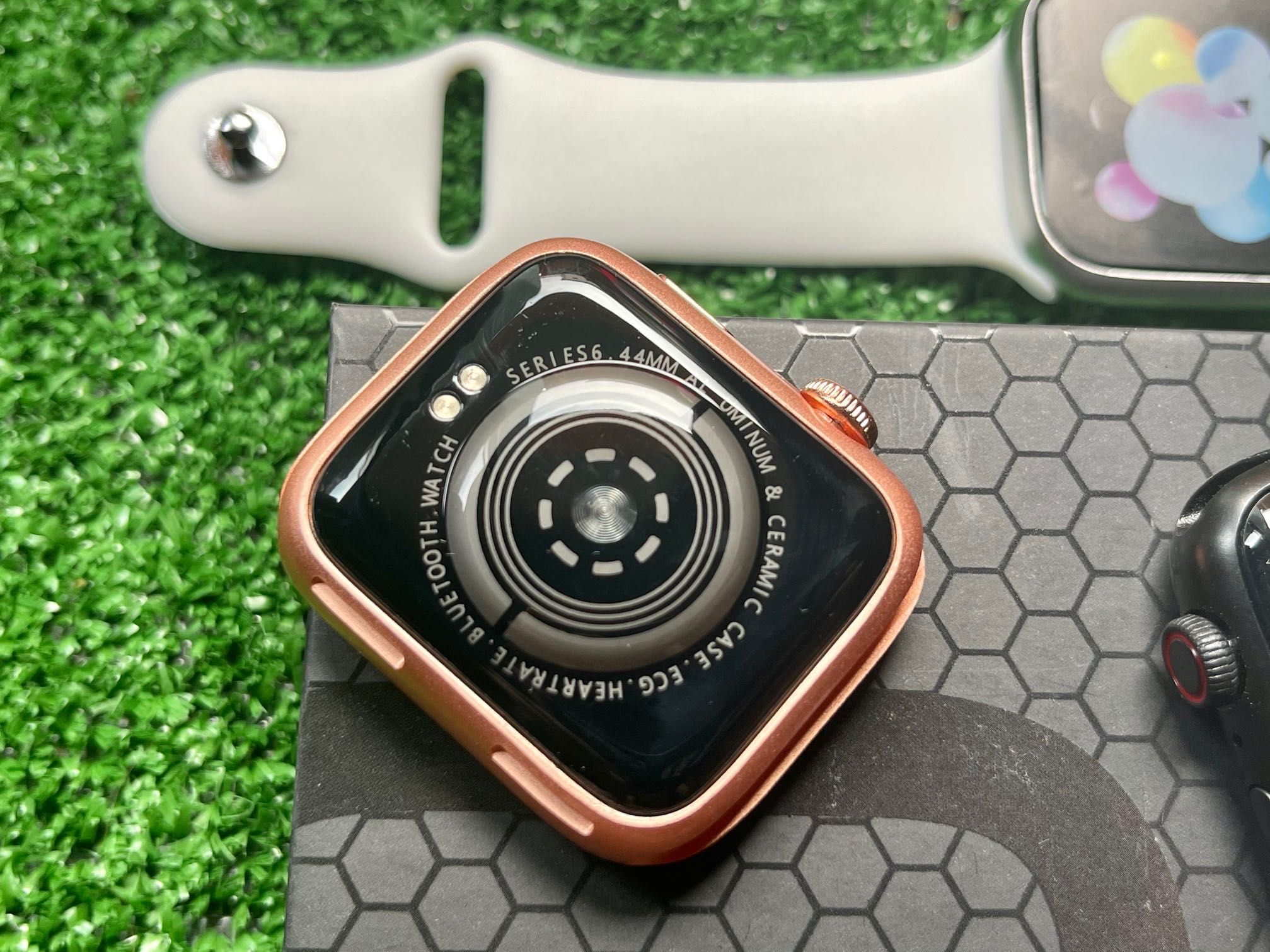 Умен Smart Часовник Гривна Watch Series 44mm iWatch за iPhone Android