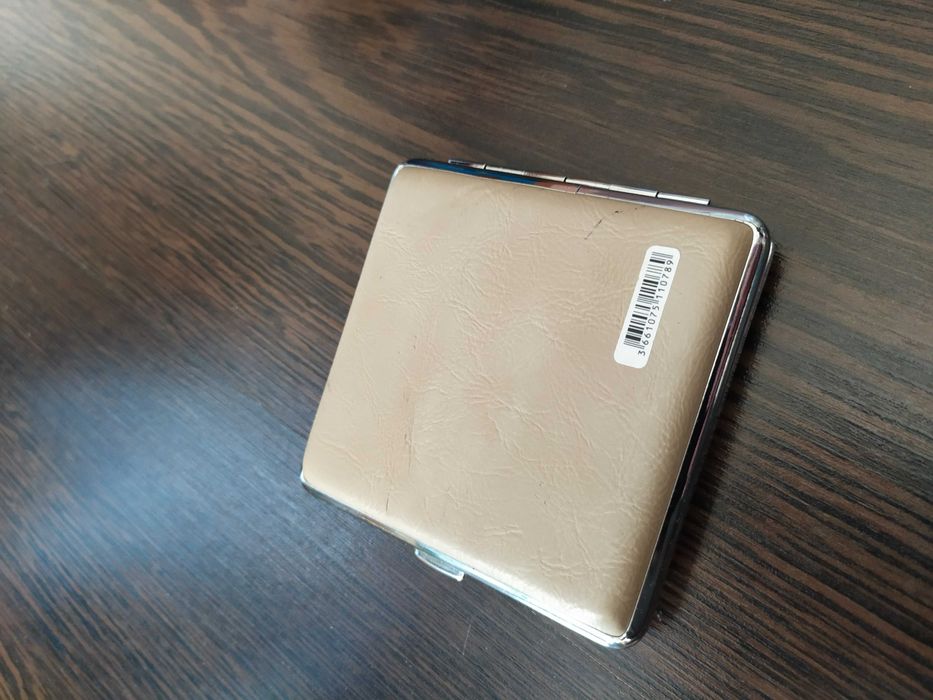 Tabachera luxury inox capitonat