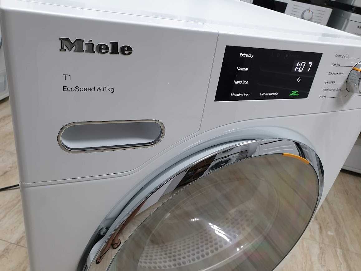 Miele T1 EcoSpeed Сушилня с Термопомпа и Аларма Миеле 12м Гаранция