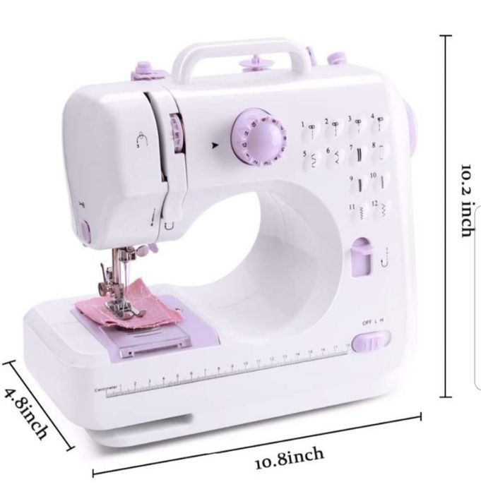 Masina de cusut multifunctionala cu accesorii portabila  31x30x15 cm