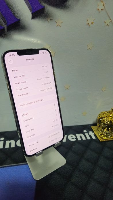 iPhone 12 Pro Max White 128GB Baterie:72%.Preṭ fix!