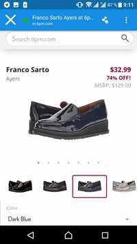 Franco Sarto 35 р обувь