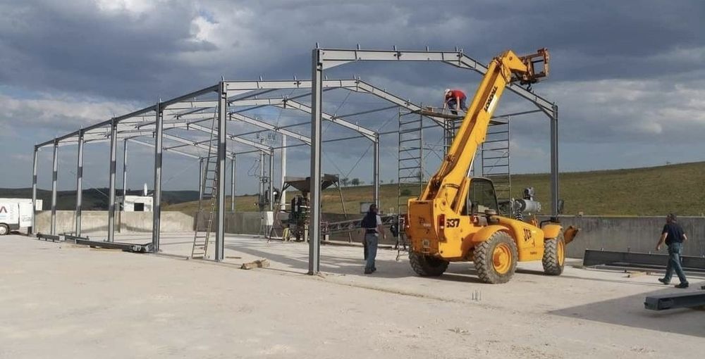 Hale metalice demontabile 12x25x4