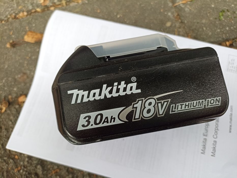 Acumulator/Baterie L-IIon, 3A, BL1830, nou, original-Makita.