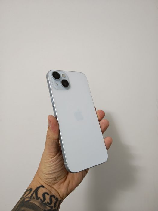 iPhone 15 Plus Blue 128GB Că Nou totul original liber retea