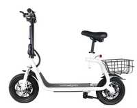 Електрически скутер/колело със седалка и кош