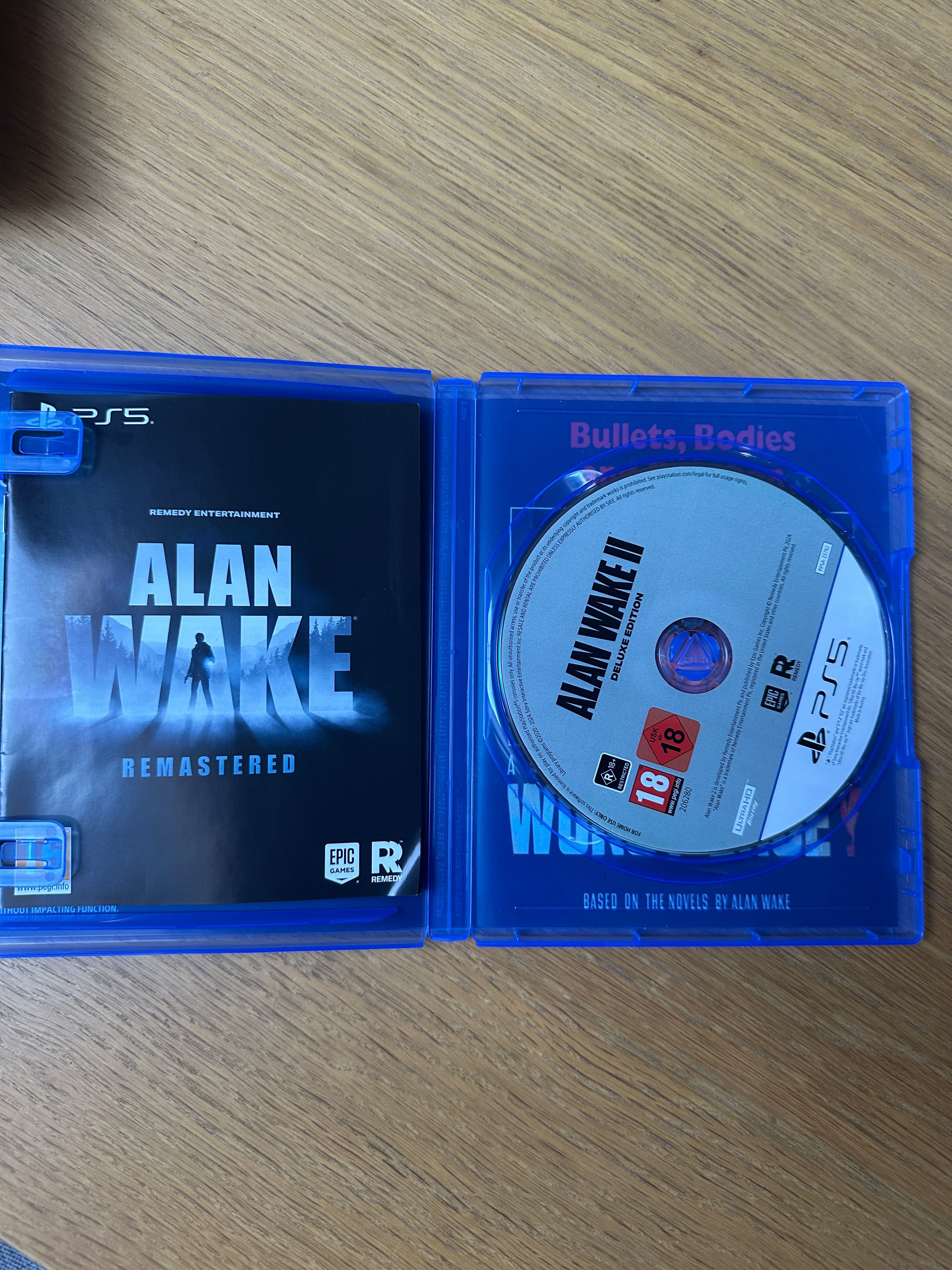 Alan Wake 2 PS5 / Бонус Alan Wake Remastered