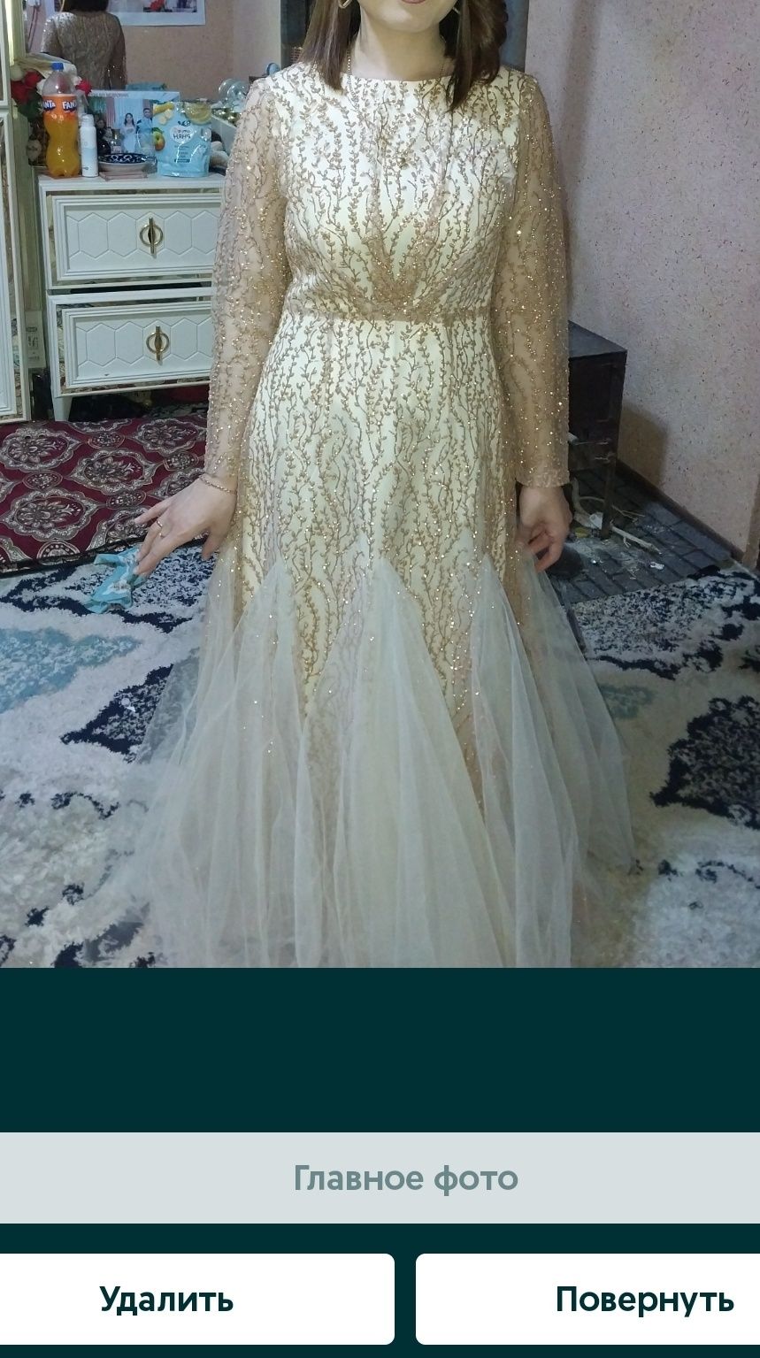 Шикарное  платье
