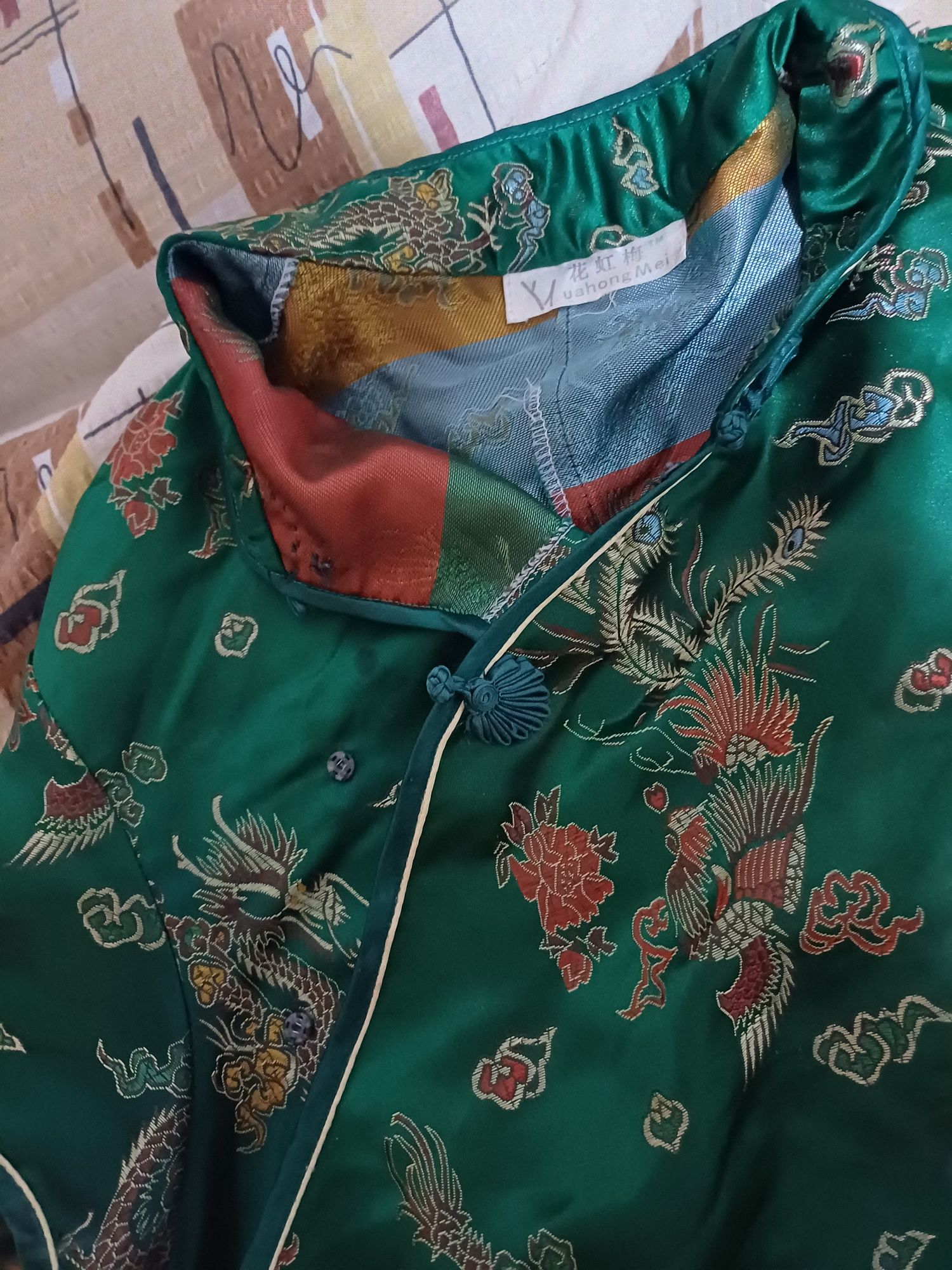 Bluza traditionala chinezeasca -matase -marimea M