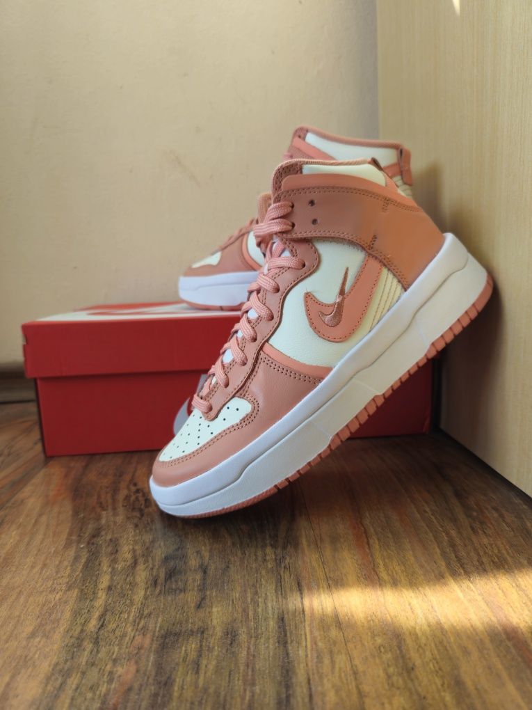 Nike Dunk High Up Sail Light Madder Root