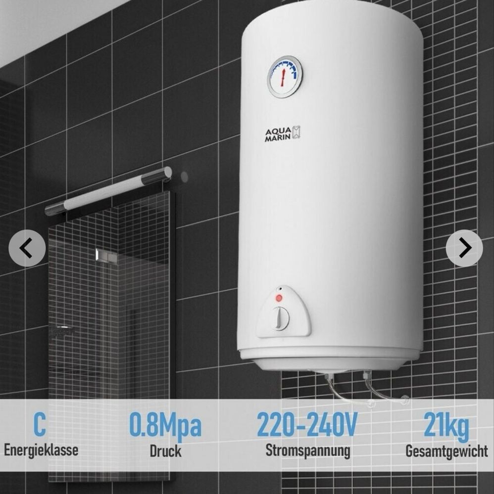 Електрически бойлер  80 л 1500 W