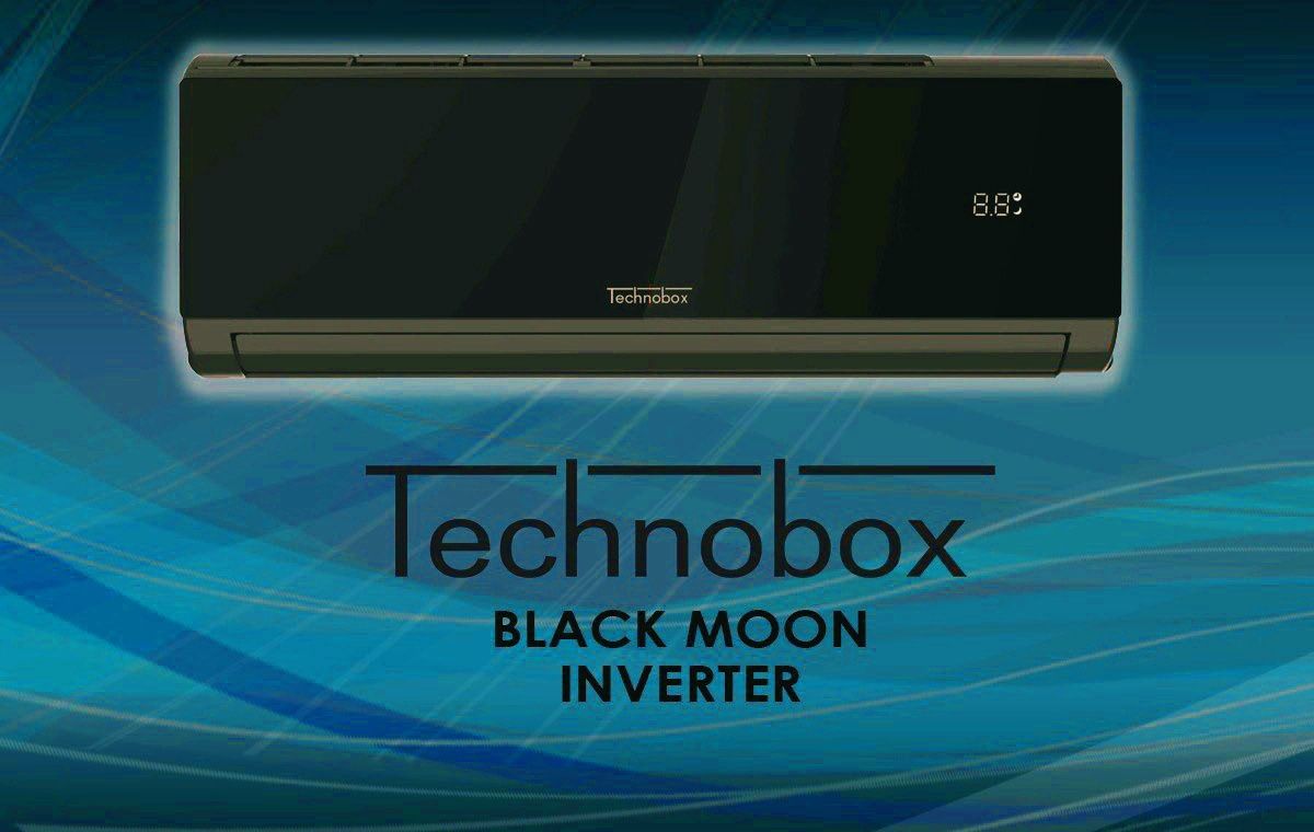 (12) Technobox Кондиционер Inverter Black Moon Premium    Доставка