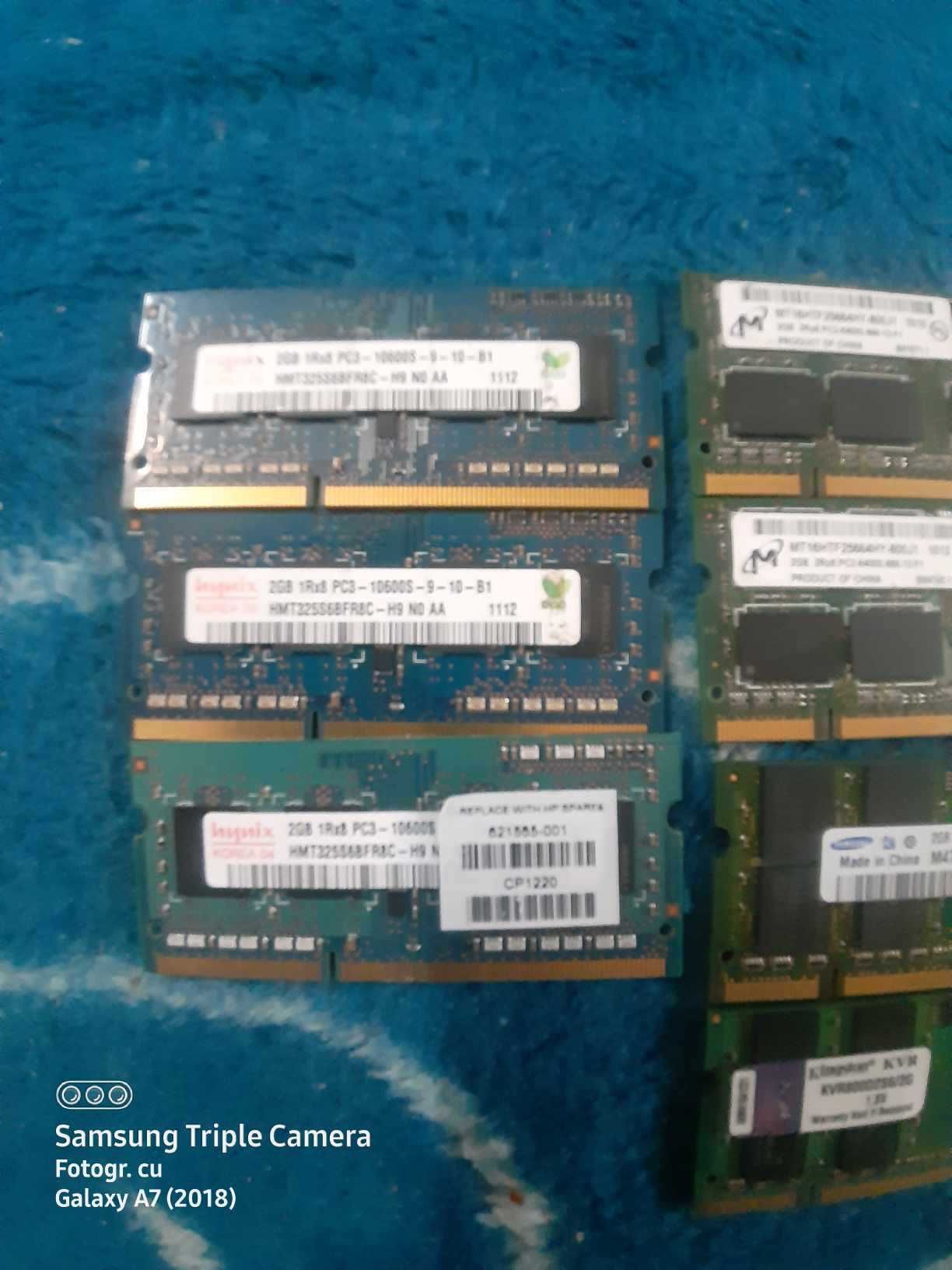 Memorii RAM leptop-DDR2-DDDR3-2G