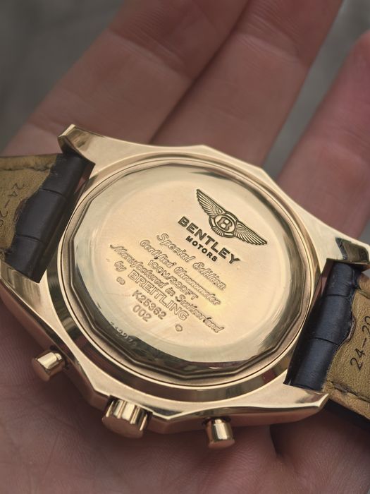 Златен 18К Breitling Bentley Motors Special Edition