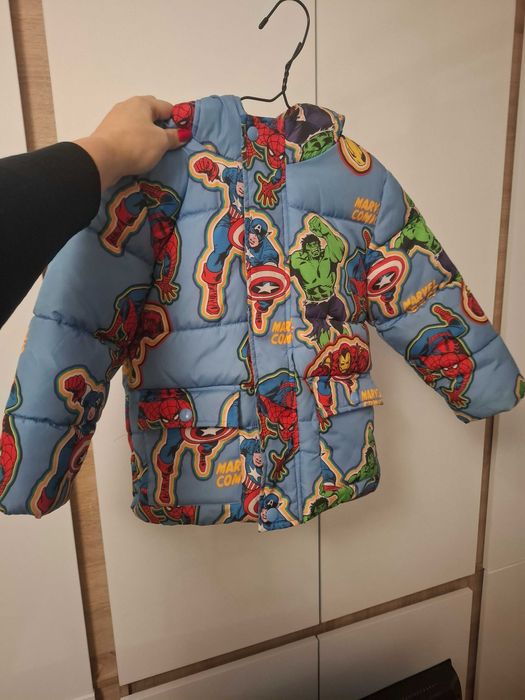 Яке Marvel 3-4 години и палто ZARA - размер 104