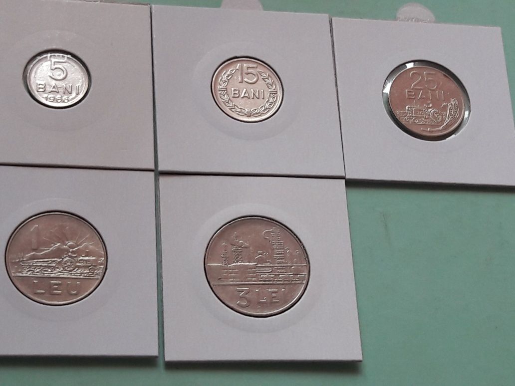 Lot monede R.S.R. 1966