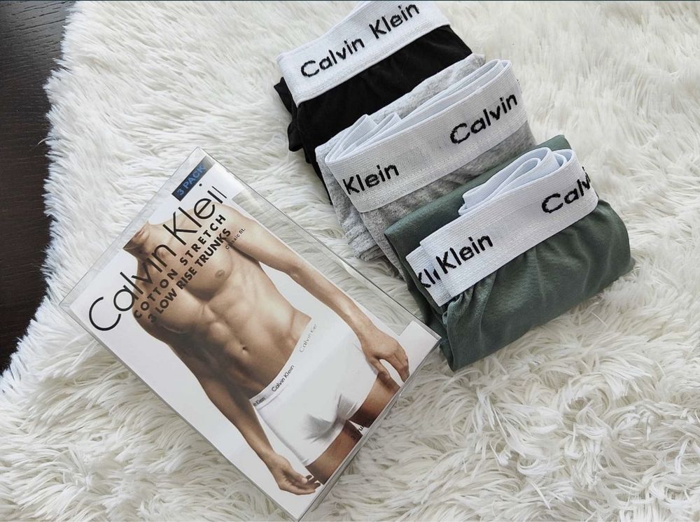 Boxeri Calvin Klein - 3 perechi pe set