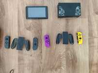 Nintendo switch cu doua seturi de manete