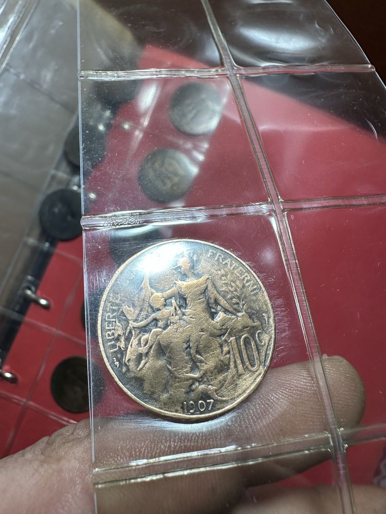 Monede vechi 1800-1900 franci