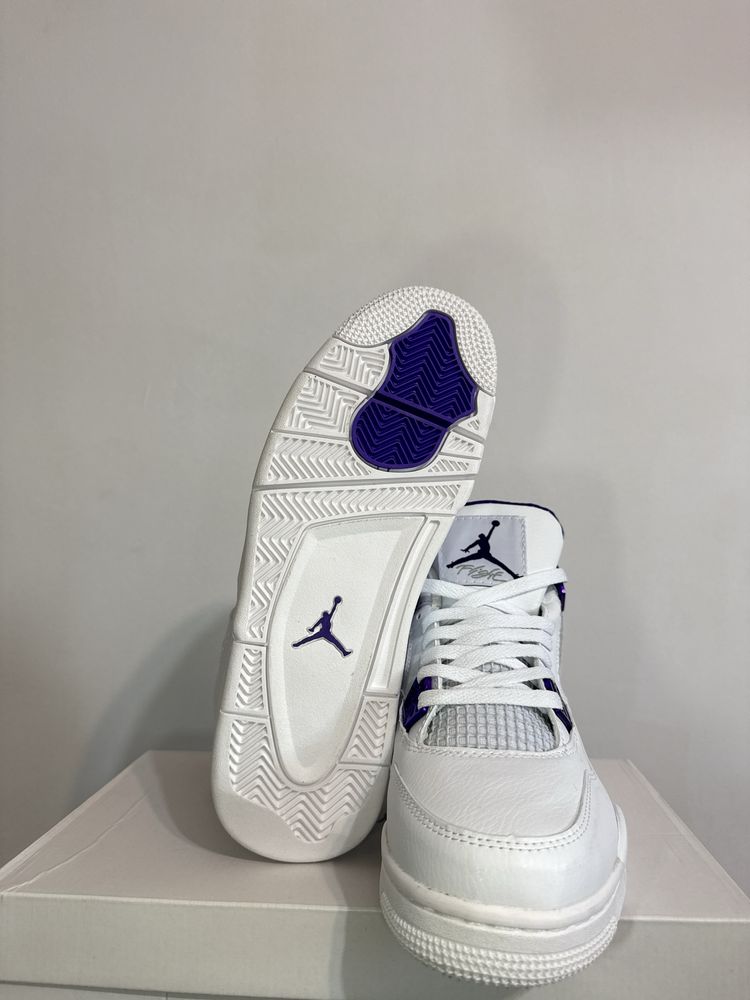 Adidasi Air Jordan 4 Retro Purple 41 42 43 ( Premium )