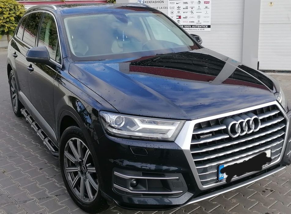Audi Q7 3.0 tdi 272 cp 7 locuri pano navi acc alcantara headup distron