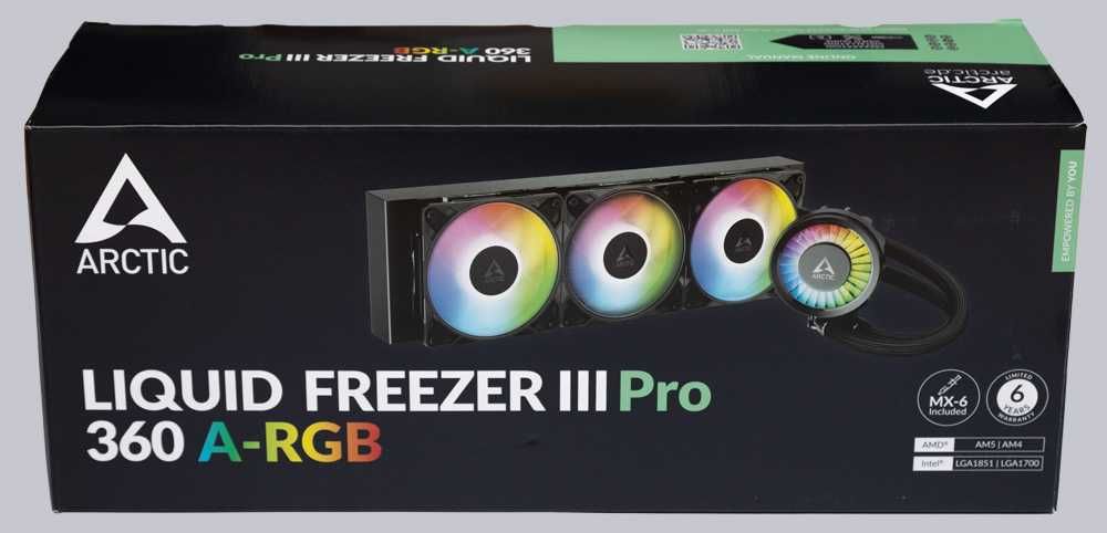 ГАРАНЦИЯ! Чисто нов Arctic Liquid Freezer III Pro 360 A-RGB