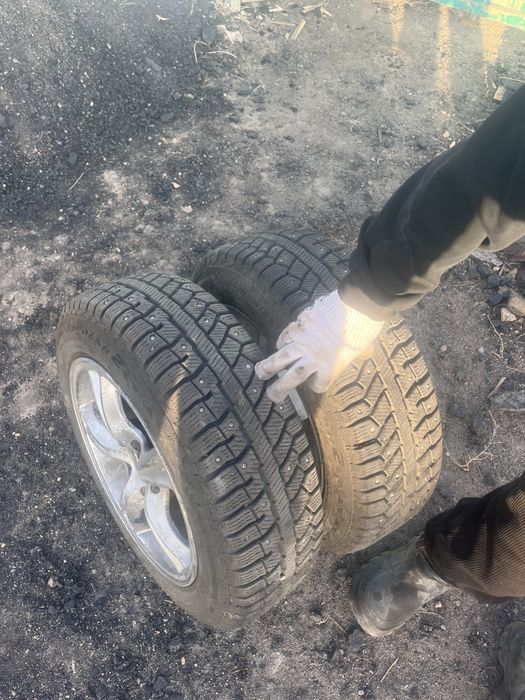 Зимни шина r15 4шт дискасымен