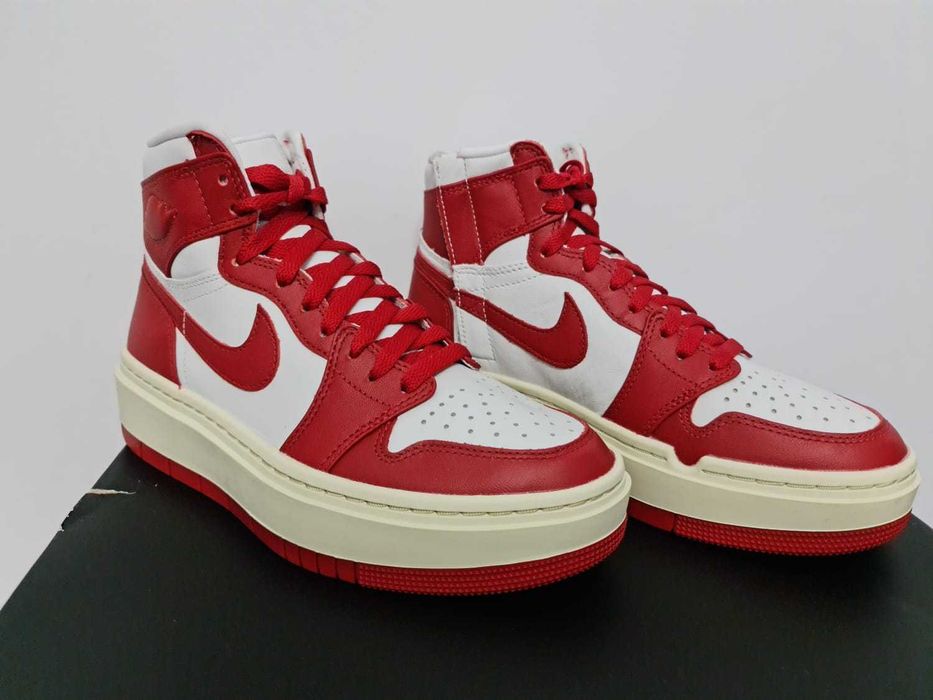 Noul Model NIKE-Women's Air Jordan 1 Elevate High 'Varsity Red', 38.5