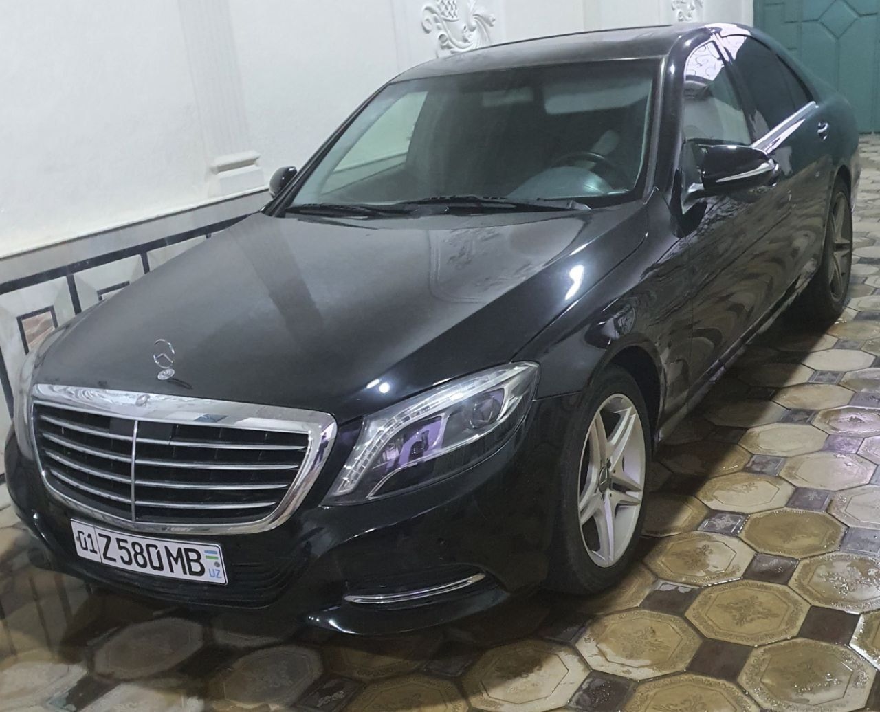 Mersedes benz 222 qilingan