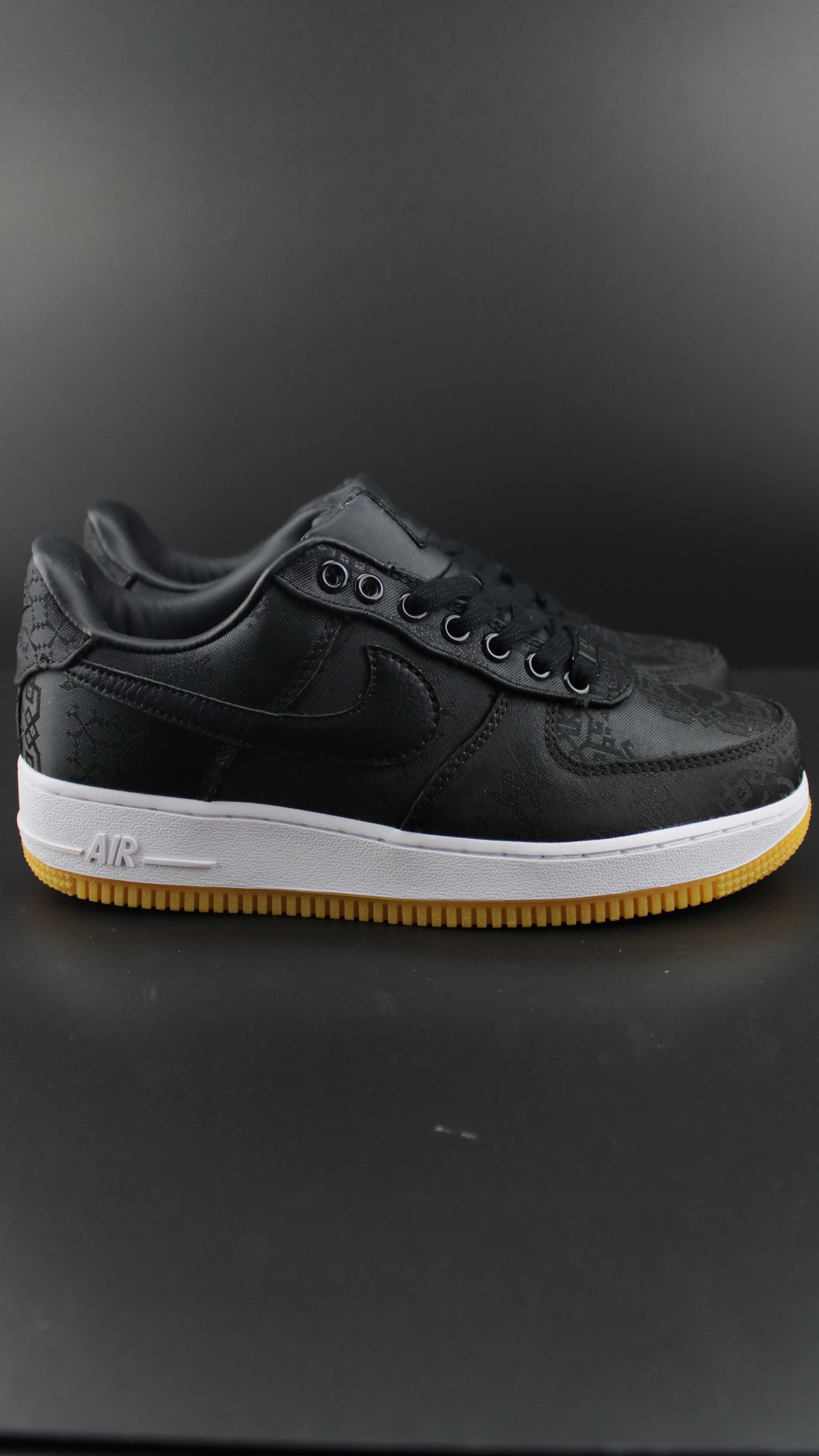 Nike Air Force 1 Low CLOT Black Silk + CADOU