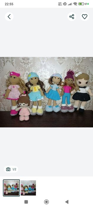 Куклы ручная работа