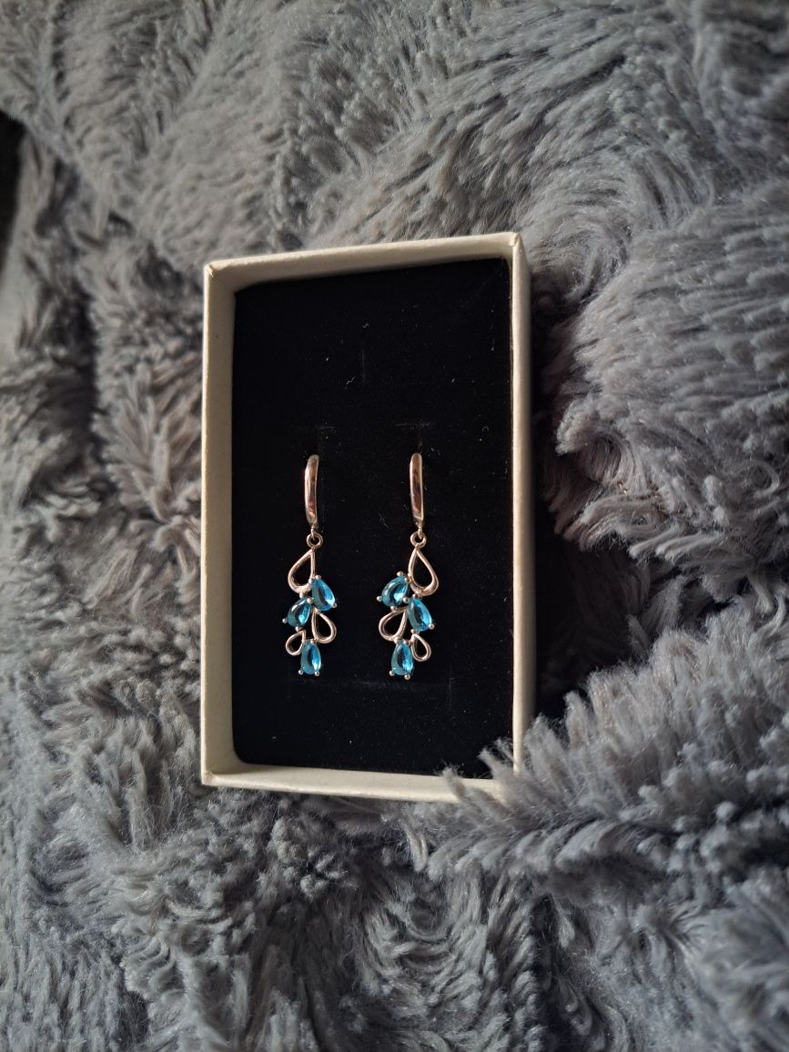 Серьги из серебра новые 925 проба